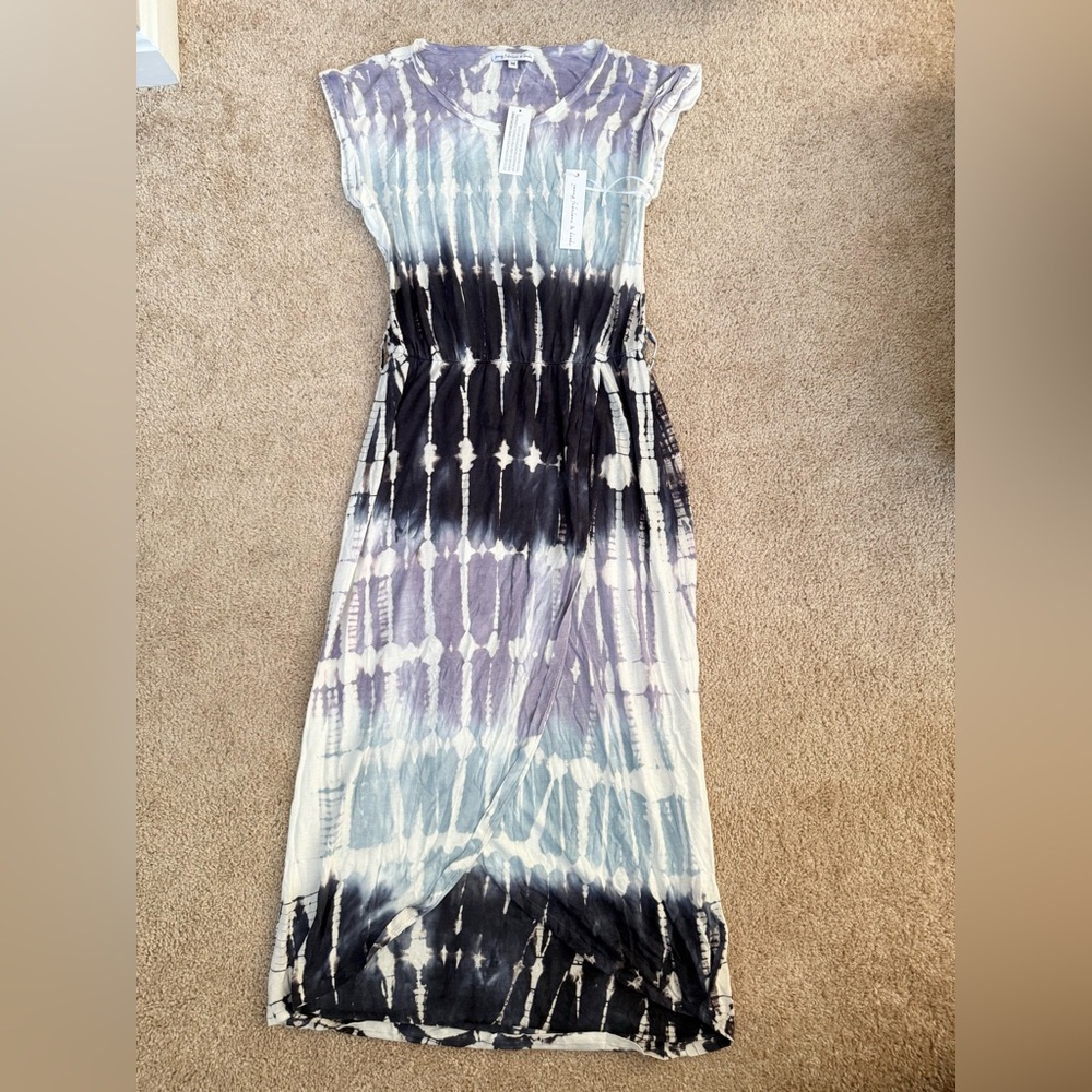NWT Elegant Tie-Dye Midi Dress
